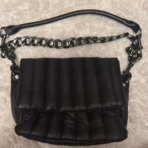 Think Royln
Black Quilted Shoulder Bag